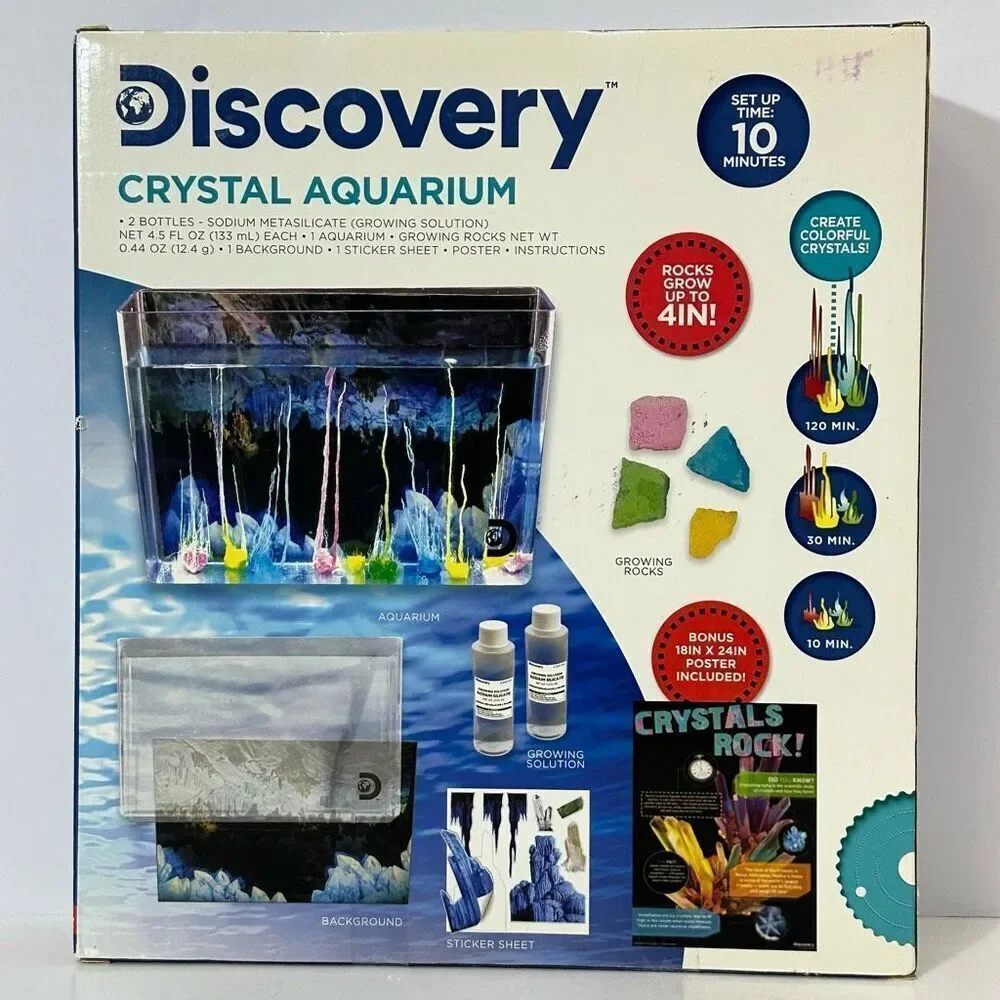 Discovery Crystal Aquarium Activity for Kids